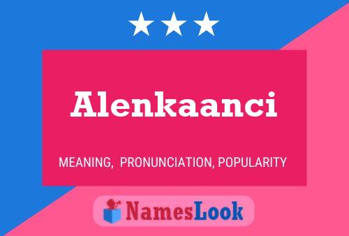 ملصق اسم Alenkaanci