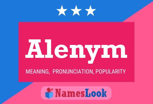 ملصق اسم Alenym