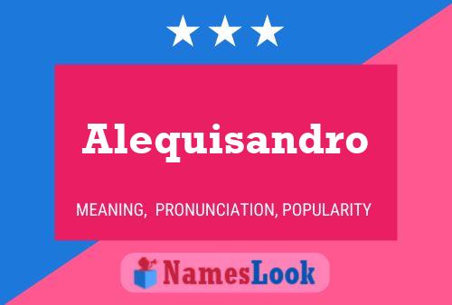 ملصق اسم Alequisandro