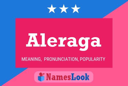 ملصق اسم Aleraga