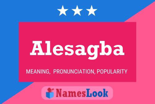 ملصق اسم Alesagba