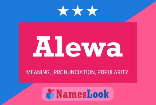 ملصق اسم Alewa