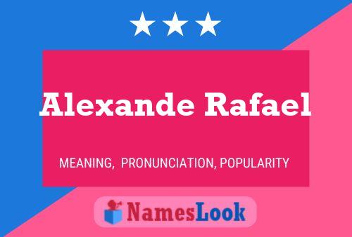 ملصق اسم Alexande Rafael