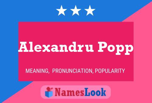 ملصق اسم Alexandru Popp