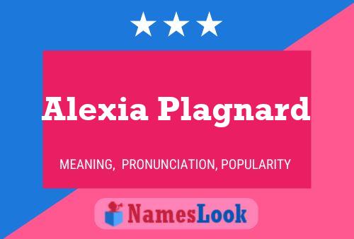 ملصق اسم Alexia Plagnard