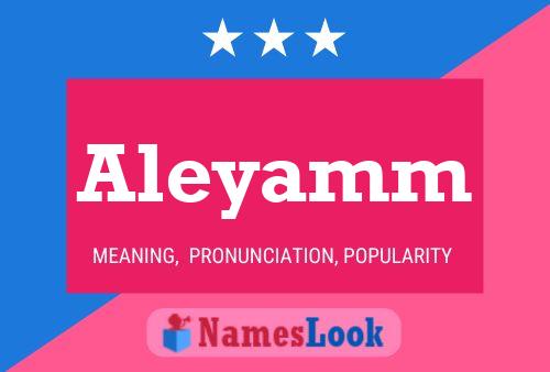 ملصق اسم Aleyamm