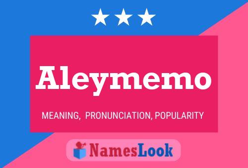 ملصق اسم Aleymemo