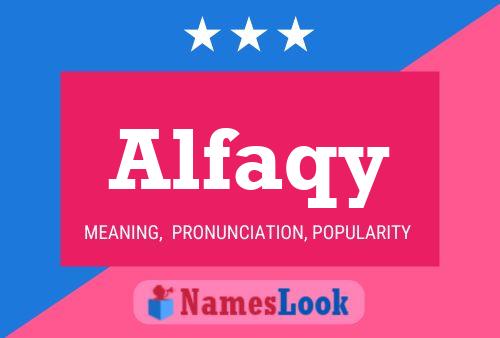 ملصق اسم Alfaqy