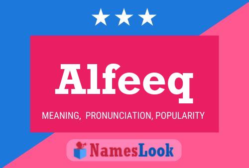 ملصق اسم Alfeeq