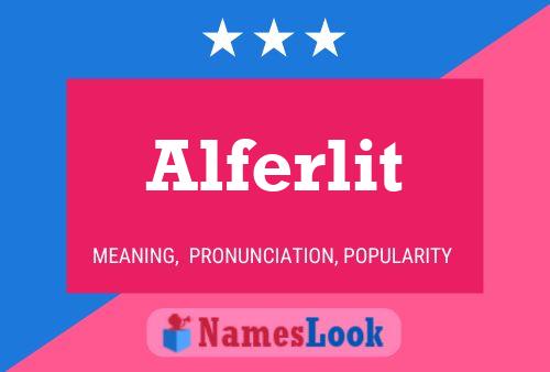 ملصق اسم Alferlit