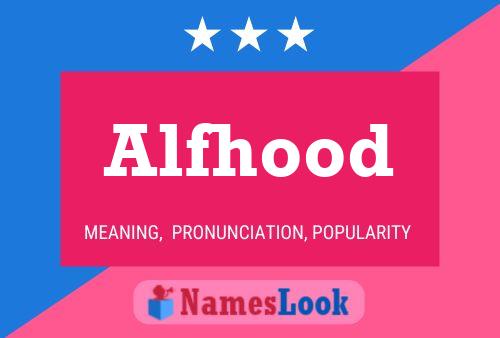 ملصق اسم Alfhood