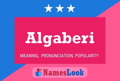 ملصق اسم Algaberi