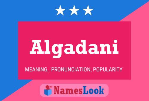 ملصق اسم Algadani