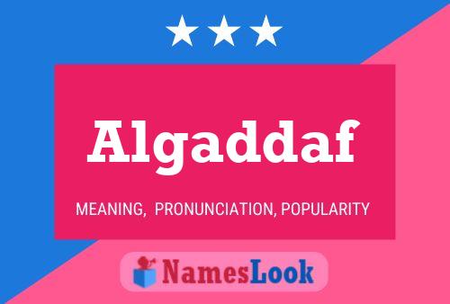 ملصق اسم Algaddaf