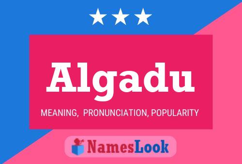 ملصق اسم Algadu