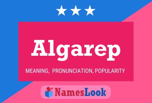 ملصق اسم Algarep