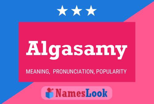 ملصق اسم Algasamy