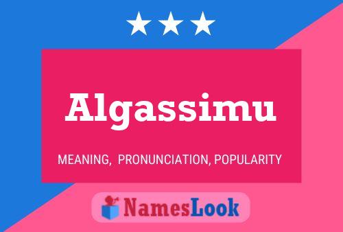 ملصق اسم Algassimu