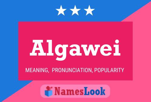 ملصق اسم Algawei