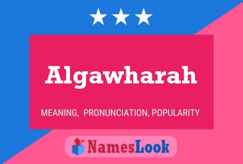 ملصق اسم Algawharah