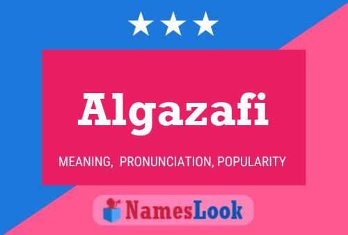 ملصق اسم Algazafi