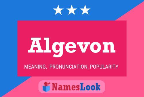 ملصق اسم Algevon