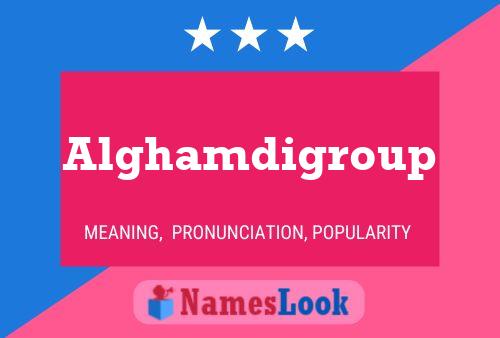 ملصق اسم Alghamdigroup