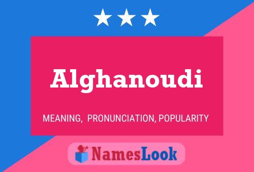 ملصق اسم Alghanoudi