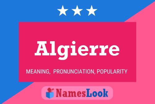 ملصق اسم Algierre