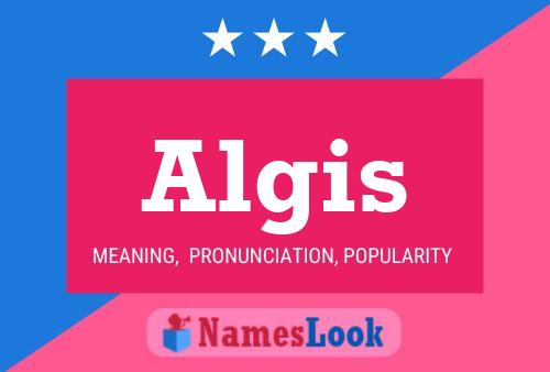 ملصق اسم Algis