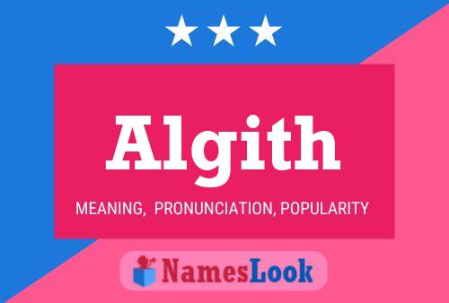 ملصق اسم Algith