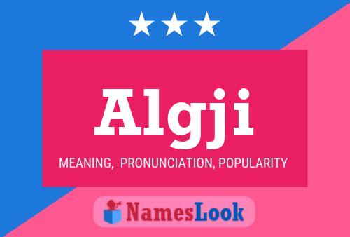 ملصق اسم Algji