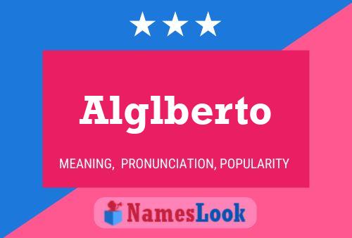 ملصق اسم Alglberto