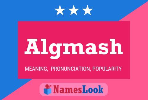 ملصق اسم Algmash