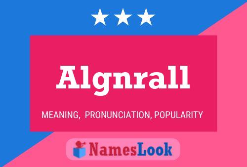 ملصق اسم Algnrall