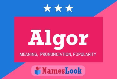 ملصق اسم Algor