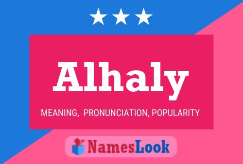 ملصق اسم Alhaly