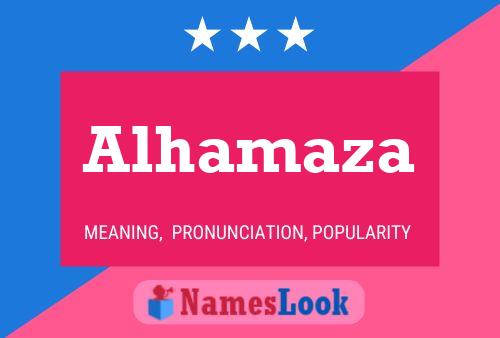 ملصق اسم Alhamaza