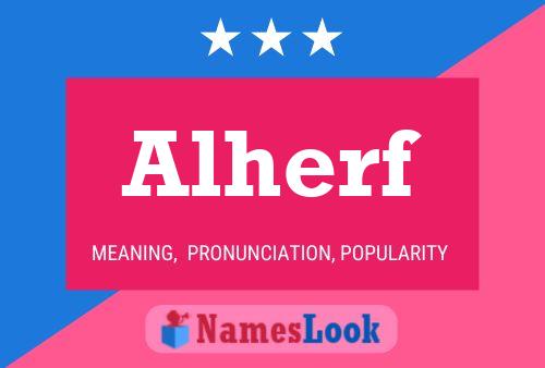 ملصق اسم Alherf