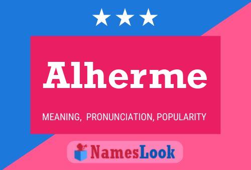 ملصق اسم Alherme