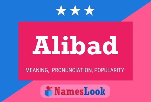 ملصق اسم Alibad