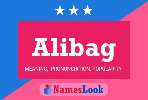 ملصق اسم Alibag