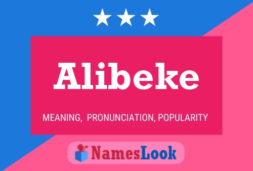 ملصق اسم Alibeke