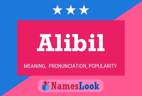 ملصق اسم Alibil