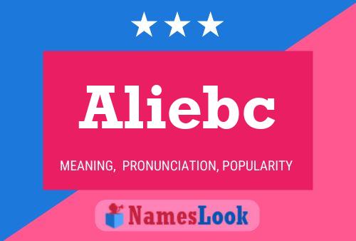 ملصق اسم Aliebc