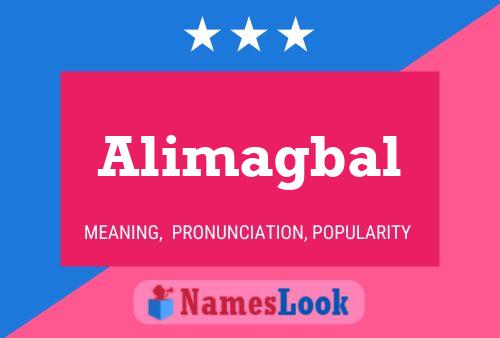 ملصق اسم Alimagbal