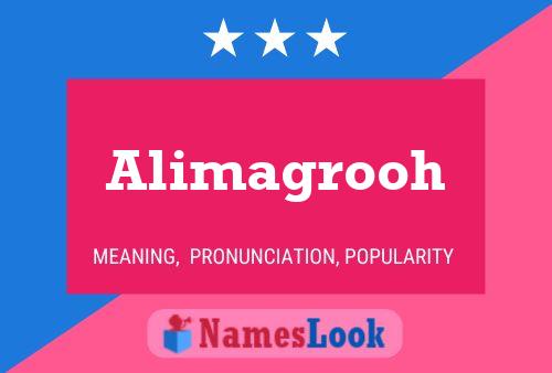 ملصق اسم Alimagrooh