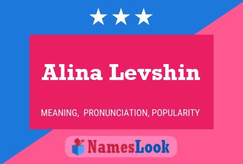 ملصق اسم Alina Levshin