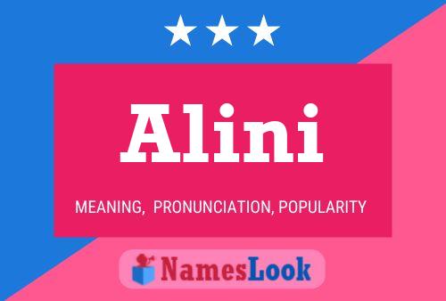 ملصق اسم Alini