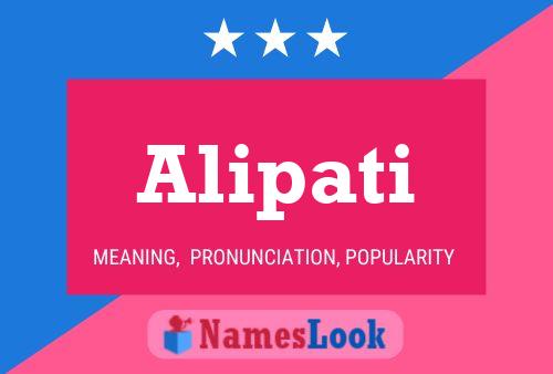 ملصق اسم Alipati